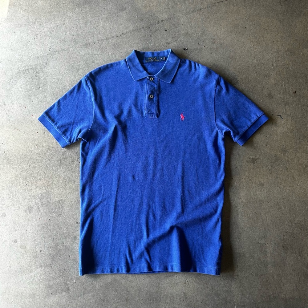 Vintage Polo by Ralph Lauren Blue Classic Polo Shirt